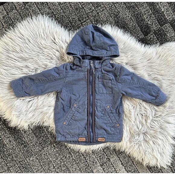 H&M Navy Toddler Boys’‎ Lined Jacket, 1.5-2 Years - Picture 1 of 4